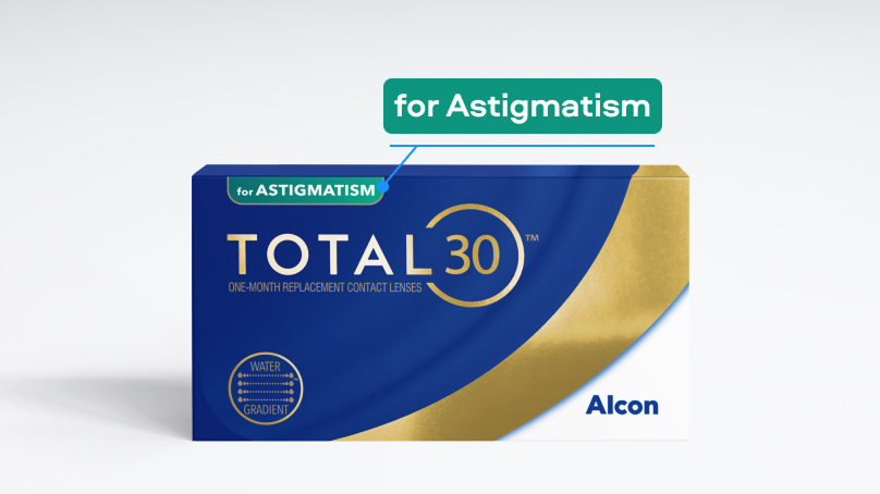 Total 30 for astigmatism